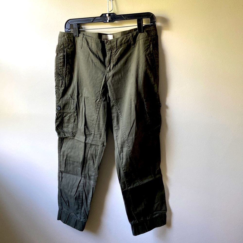 Dark Olive Cargo Pants Size 6